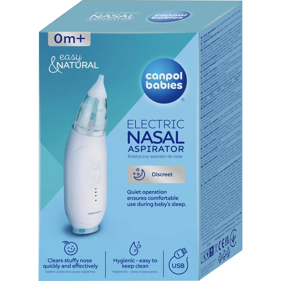 Elektrická nosní odsávačka Easy&Natural