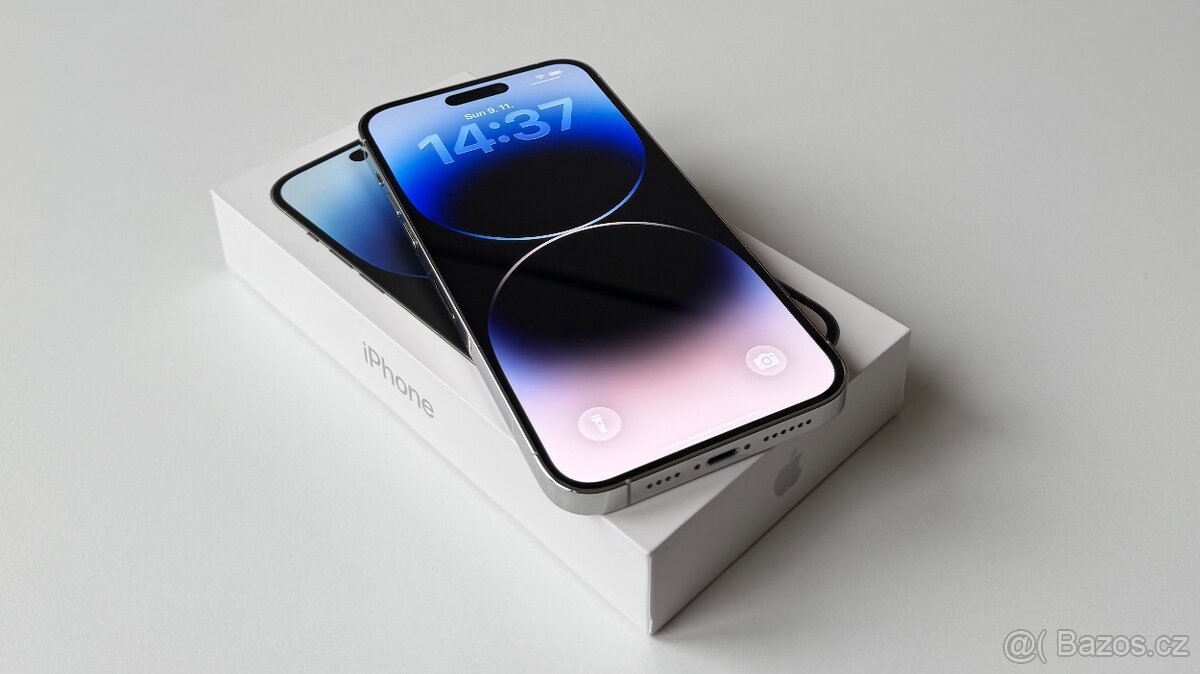 Apple iPhone 14 Pro Max - 128GB, stříbrný