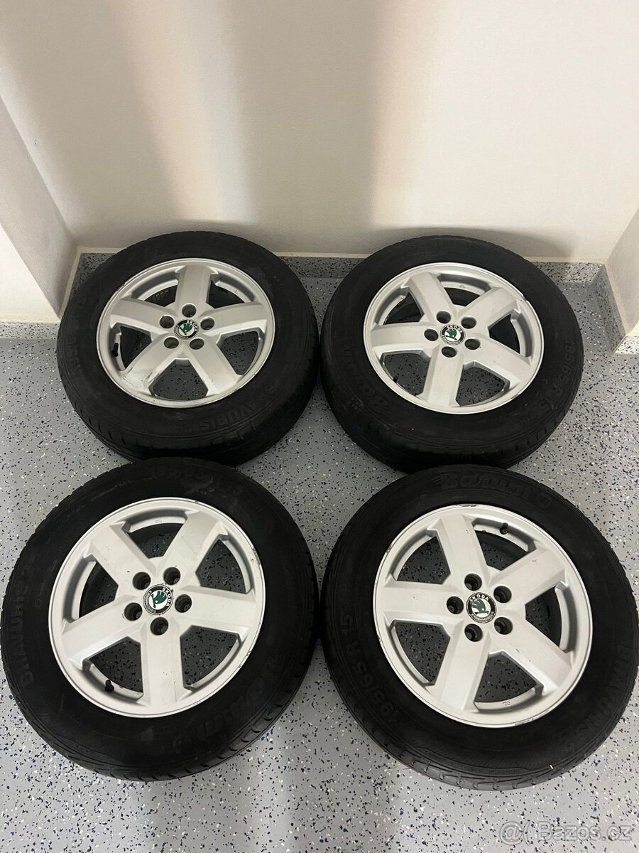 Alu Kola Škoda 5x100 R15