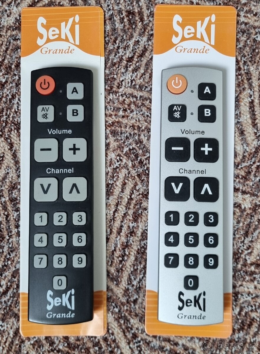 Ovladač Seki Grande, univerzální, pro seniory