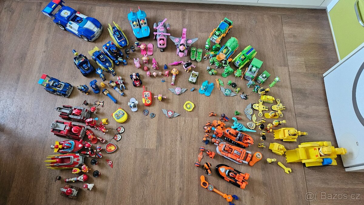 Tlapkova patrola - Paw Patrol velky set