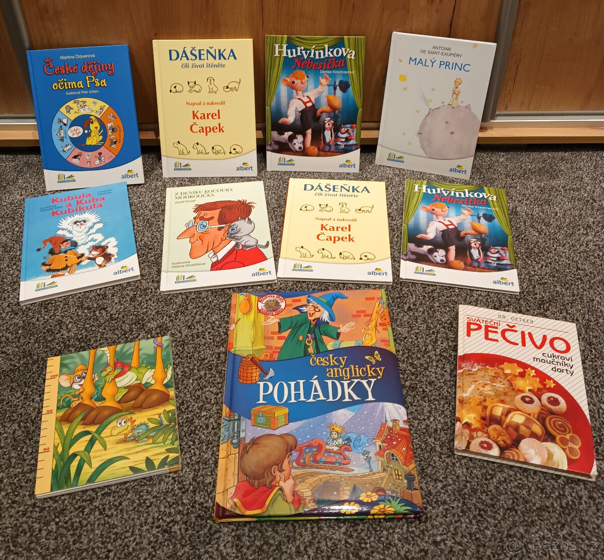 Prodám 9 knih pro děti + bonus