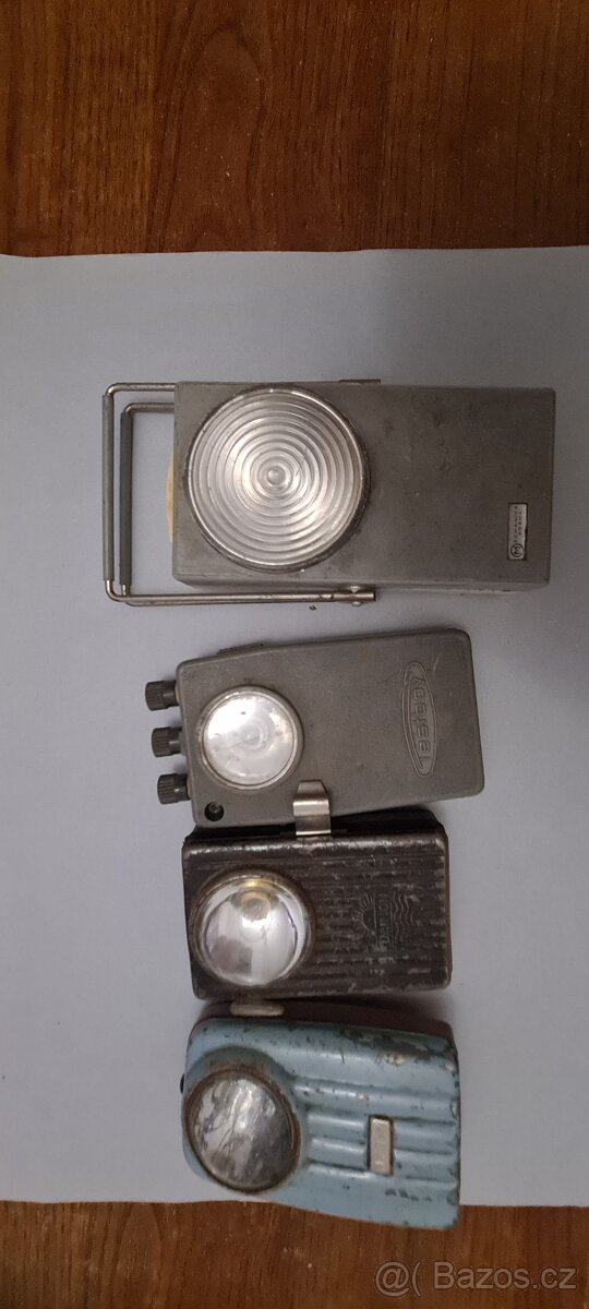 Stare baterie svitilny