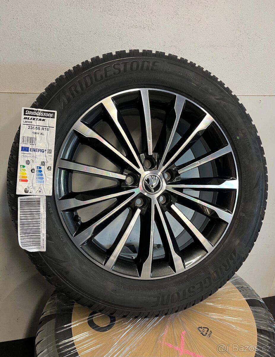 Kodiaq R18 Nová originální zimní sada Trinity