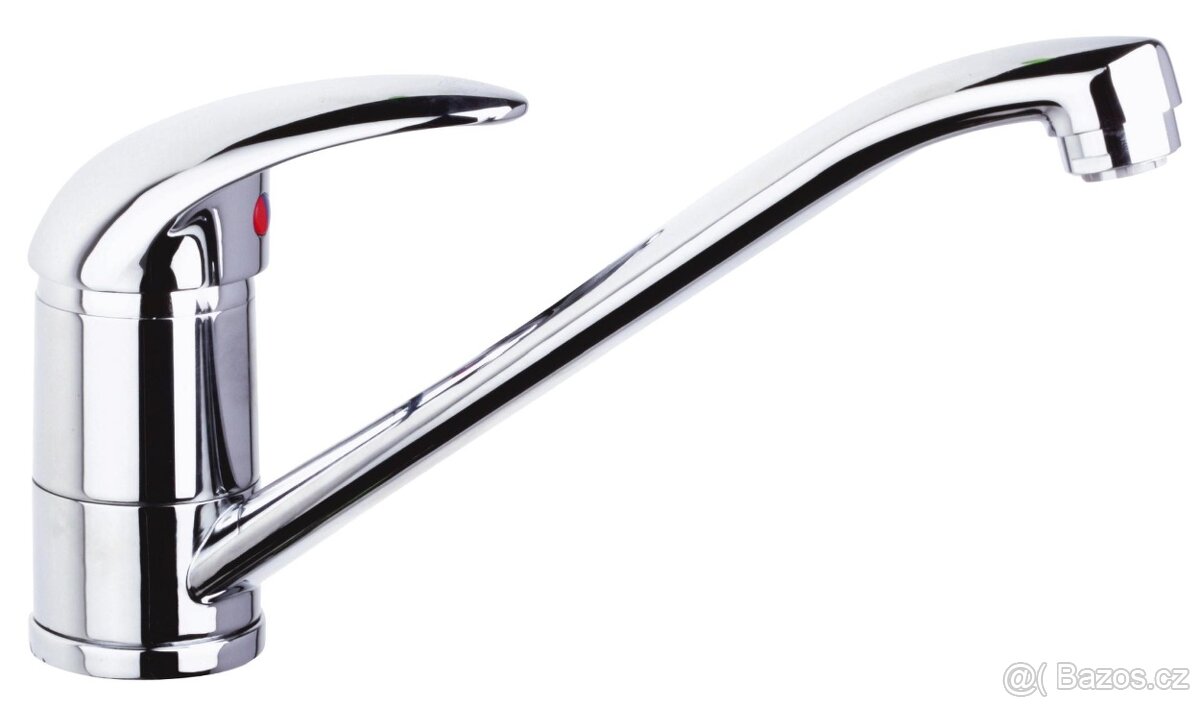 Nová kuchyňská dřezová stojánková baterie RAF-stříbrný chrom