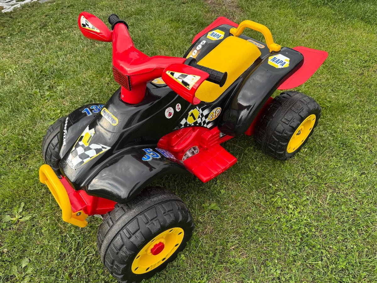 Peg Pérego dětská čtyřkolka elektrická