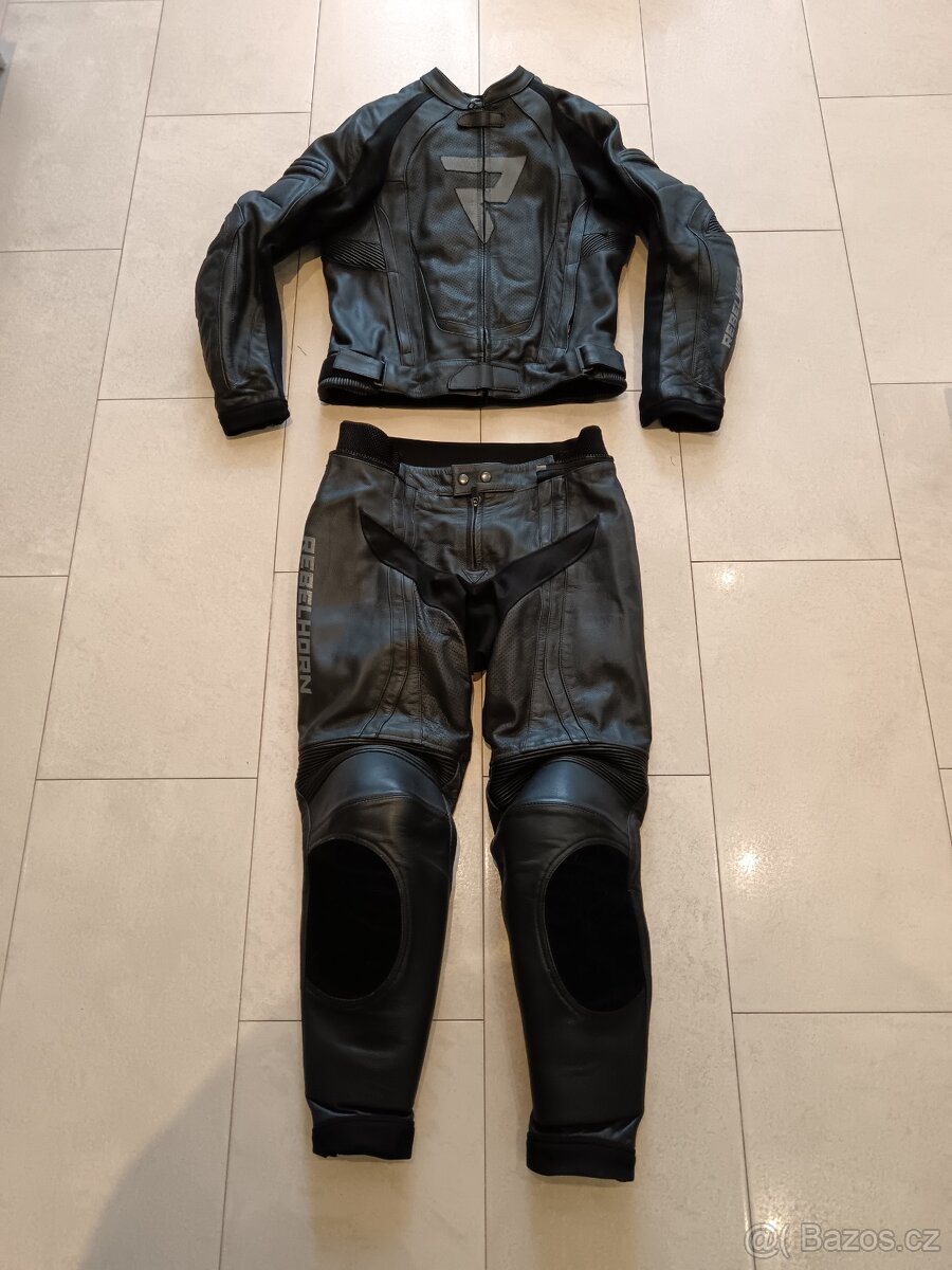 Rebelhorn Piston 2-Pánská kožená moto kombinéza,dvoudílná