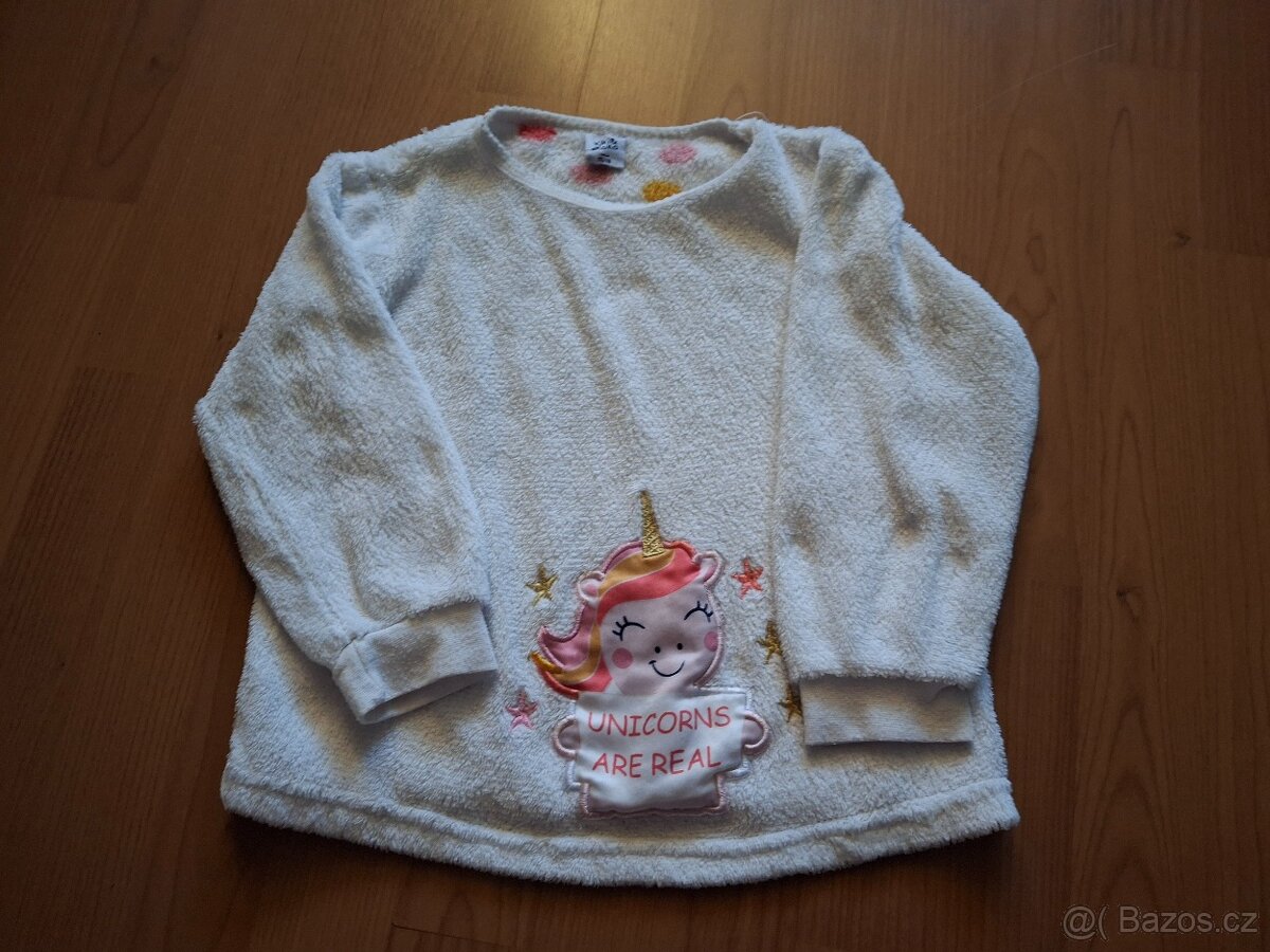 Dívčí mikina 110/116
