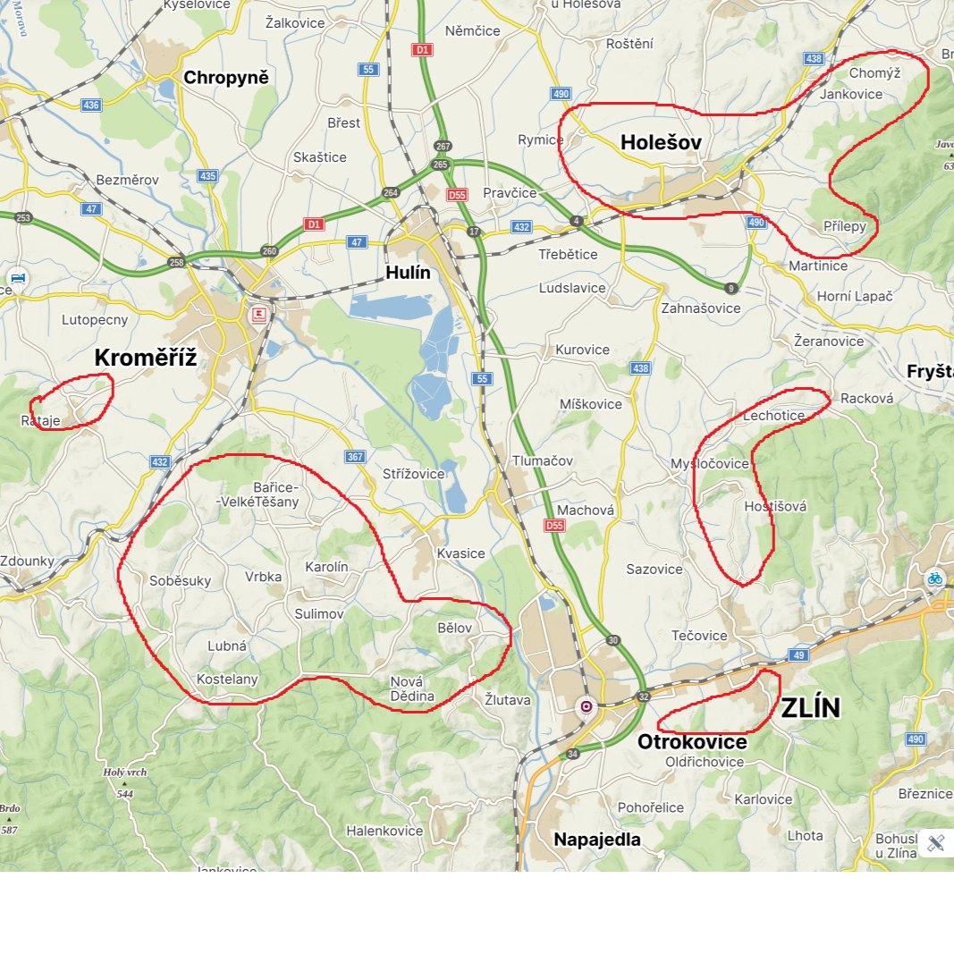 Zahrada v dosahu lesa