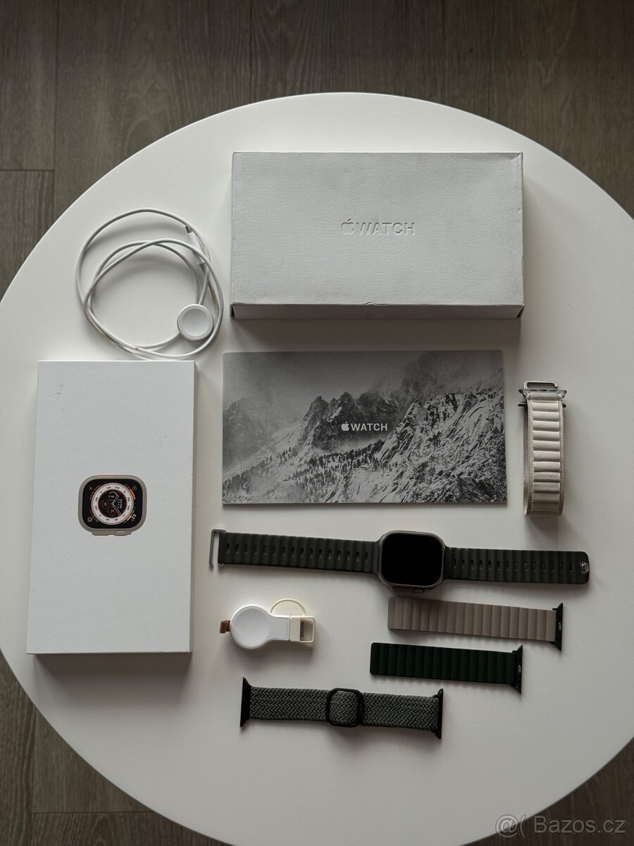 Apple watch ultra + příslušentví