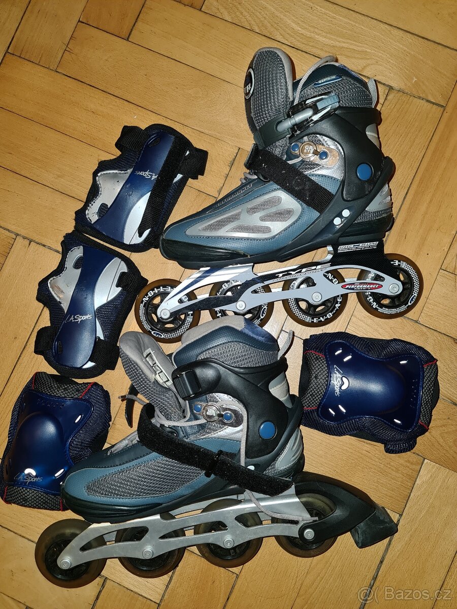 Zánovní kolečkové brusle Evo-active