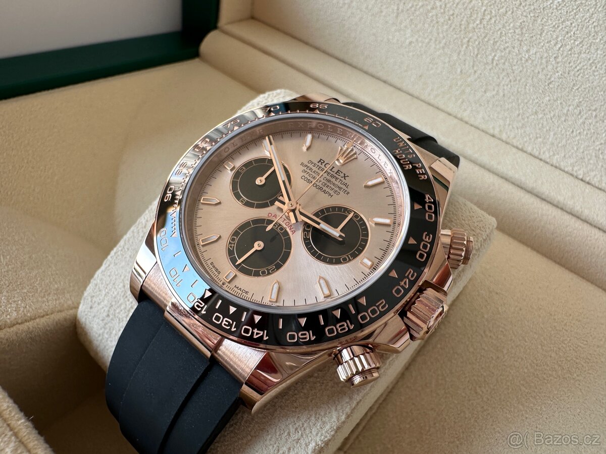 Rolex Daytona Everose gold, Oysterflex