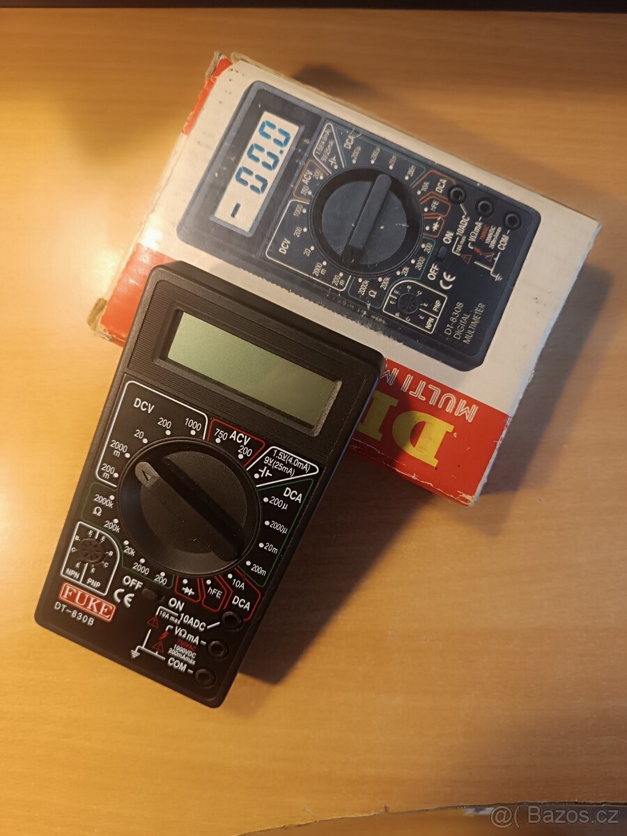 Prodám multimetr FUKE DT-830B
