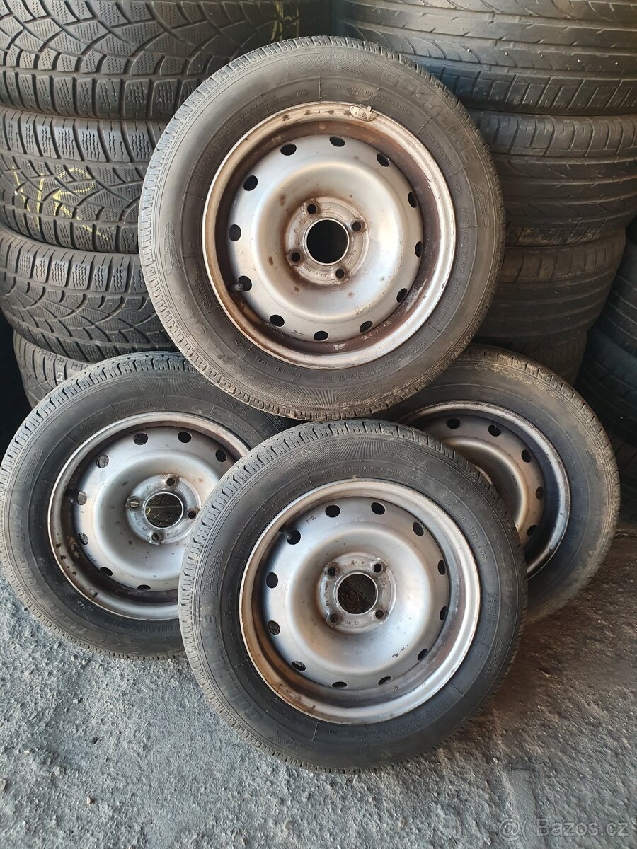 4 x 108 Berlingo Partner kola plechové disky plecháče