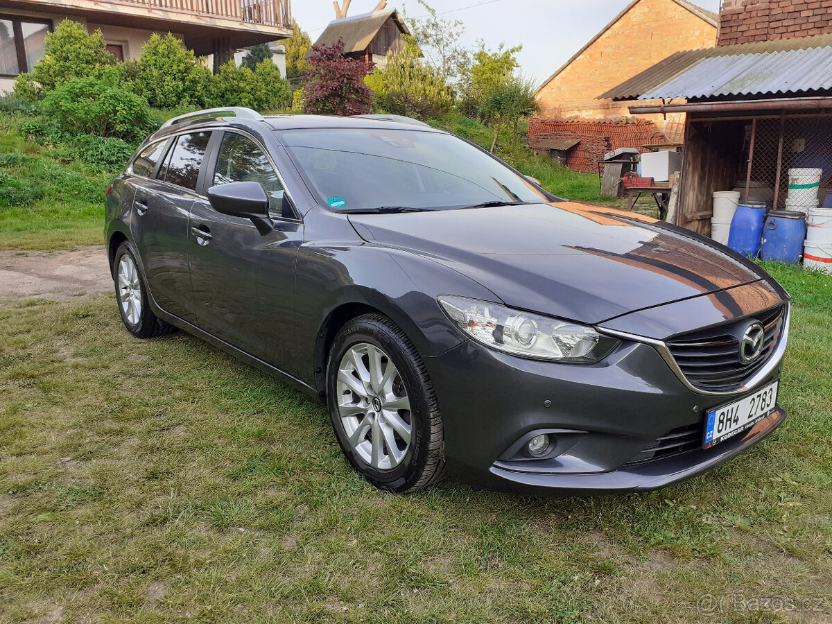 Mazda 6 (GJ) 2.2D; 2014, tažné, 2 sady kol