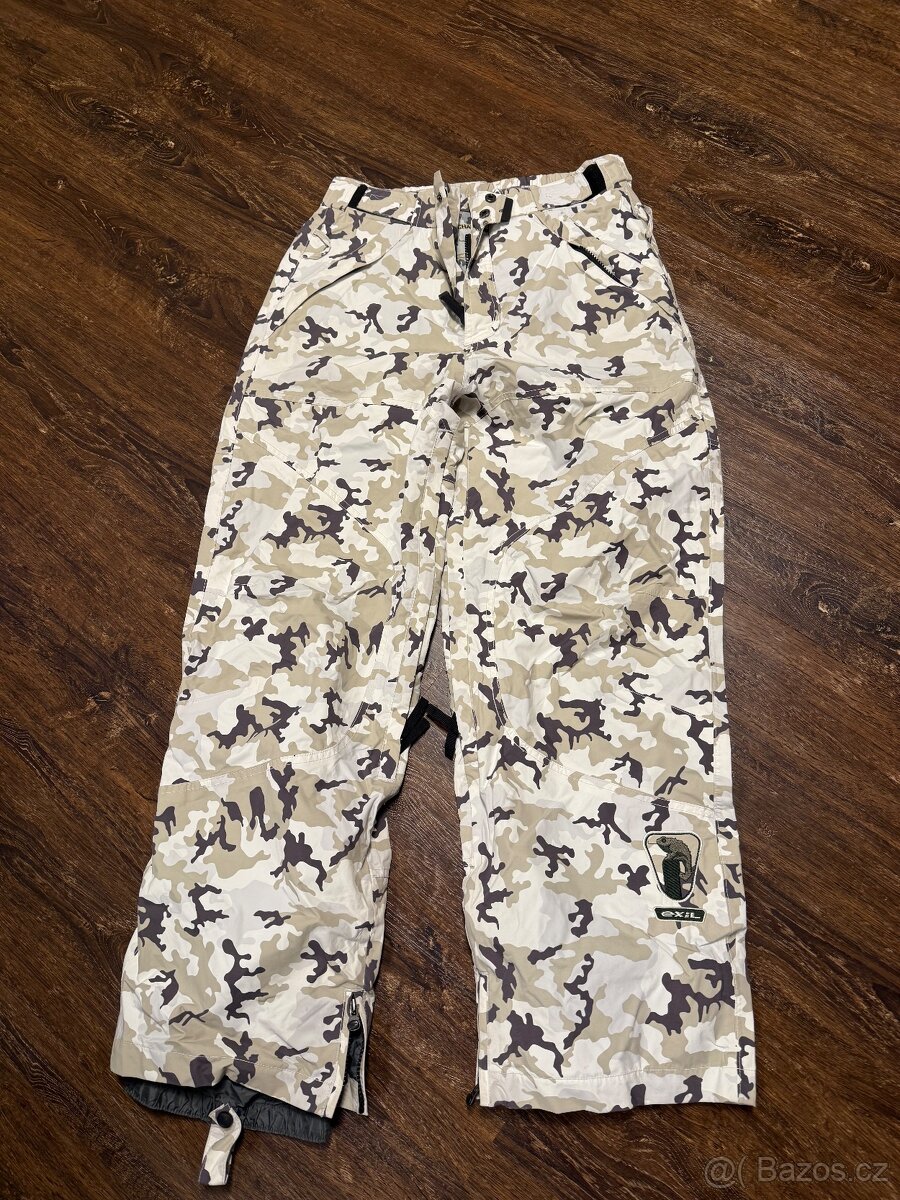 Kalhoty SNB Exil Chameleon Camo vel. M