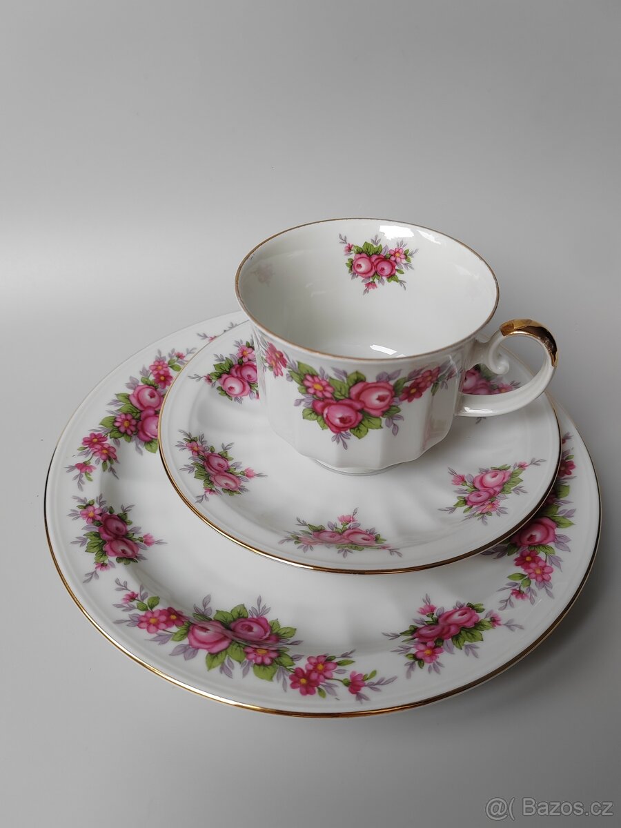 Starožitné porcelánové snídaňové trio SELTMANN WEIDEN