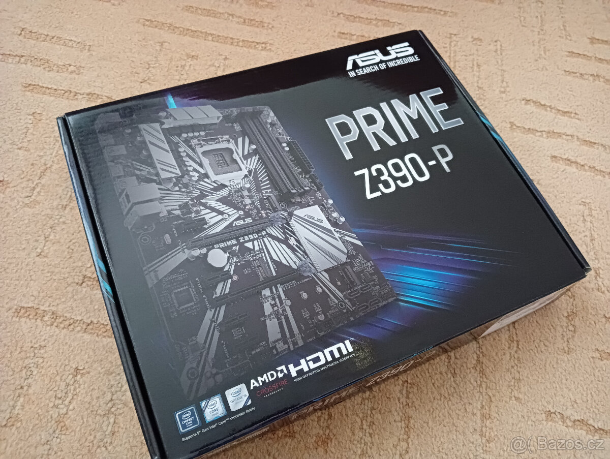 MB ASUS Prime Z390 – P + CPU, sock. 1151