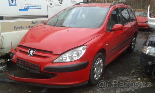 Prodám náhradní díly z Peugeot 307 1.6 i 2.0hdi