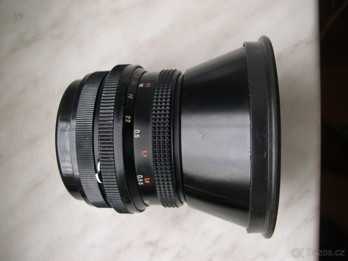 Flektogon 50/4 MC na Pentacon six TL, Praktisix