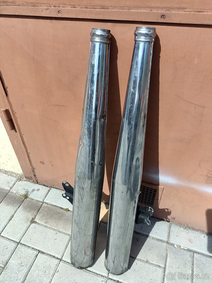 Výfuky jawa 350/634 ( 638, 639 )