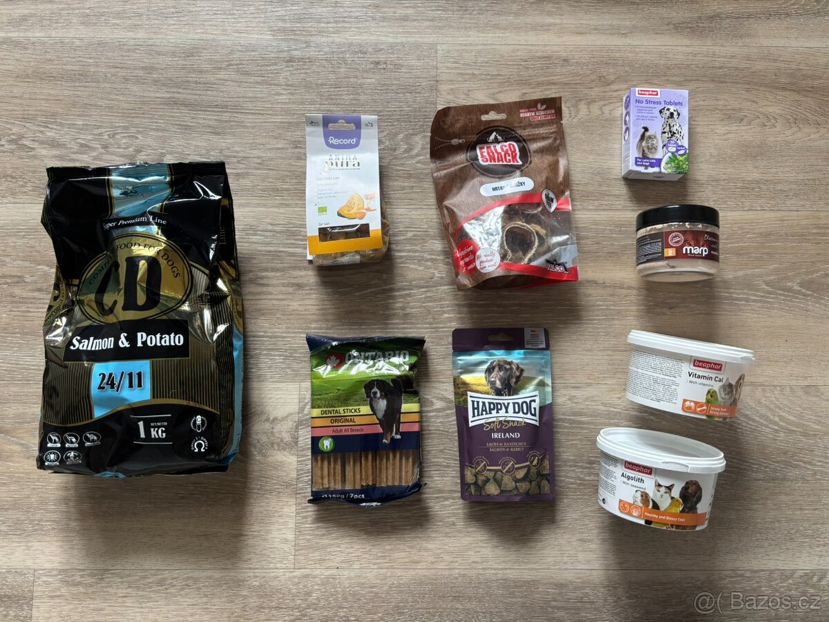 Prodám mix chovatelských potřeb pro psy