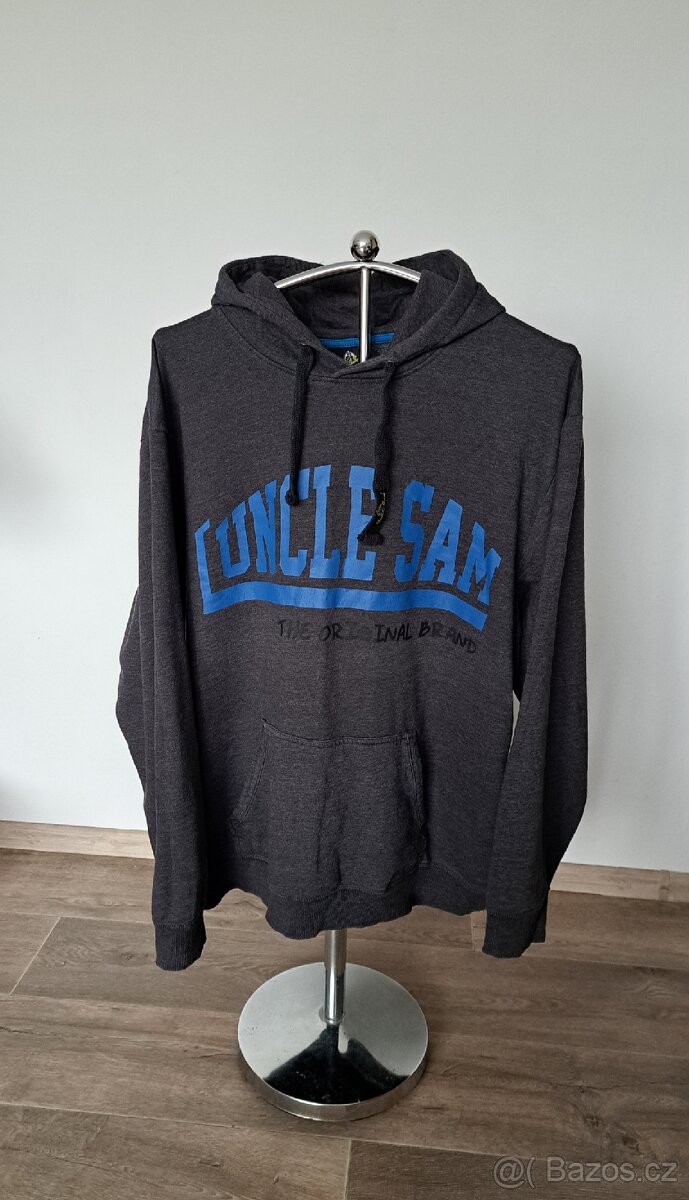 Pánská mikina s kapucí Uncle Sam