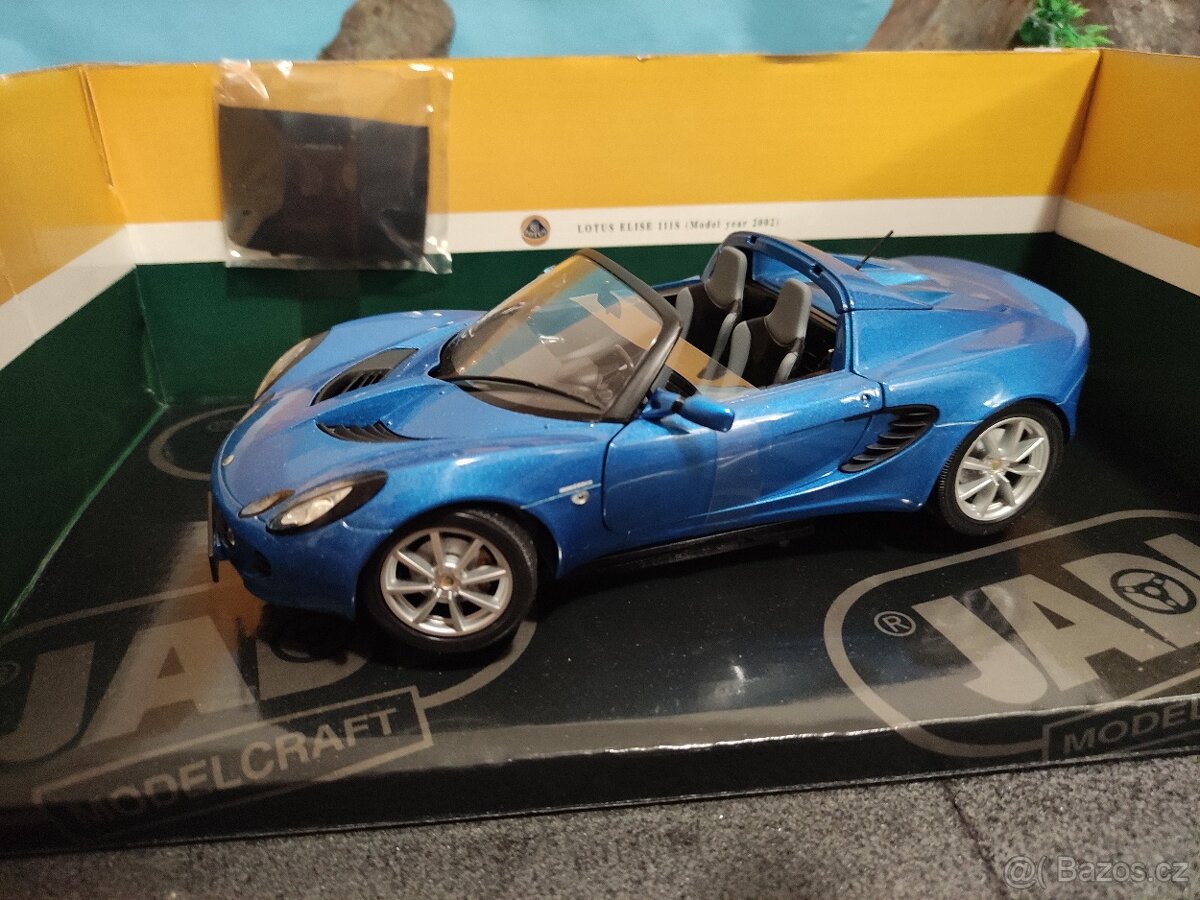 Prodám nový model 1:18 Lotus 111S spider