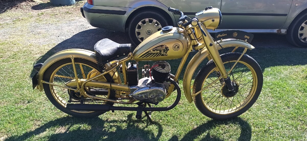 ČZ 125T INDIAN 1948