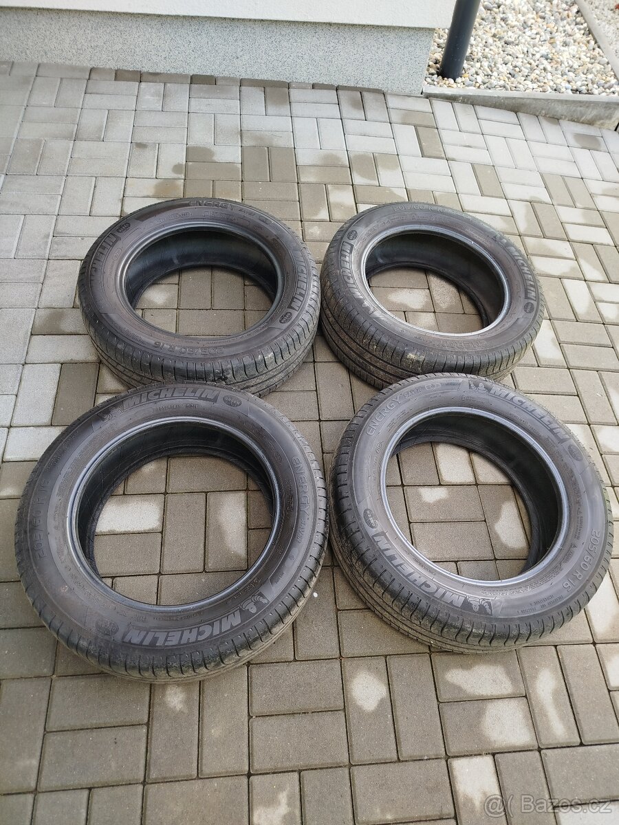 Letní prémiová sada 205/60/16 H, Michelin Energy Saver