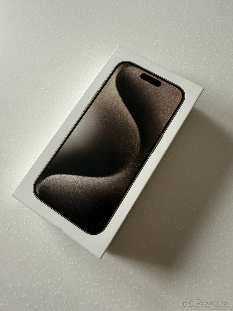 Iphone 15pro 256GB přírodní titan