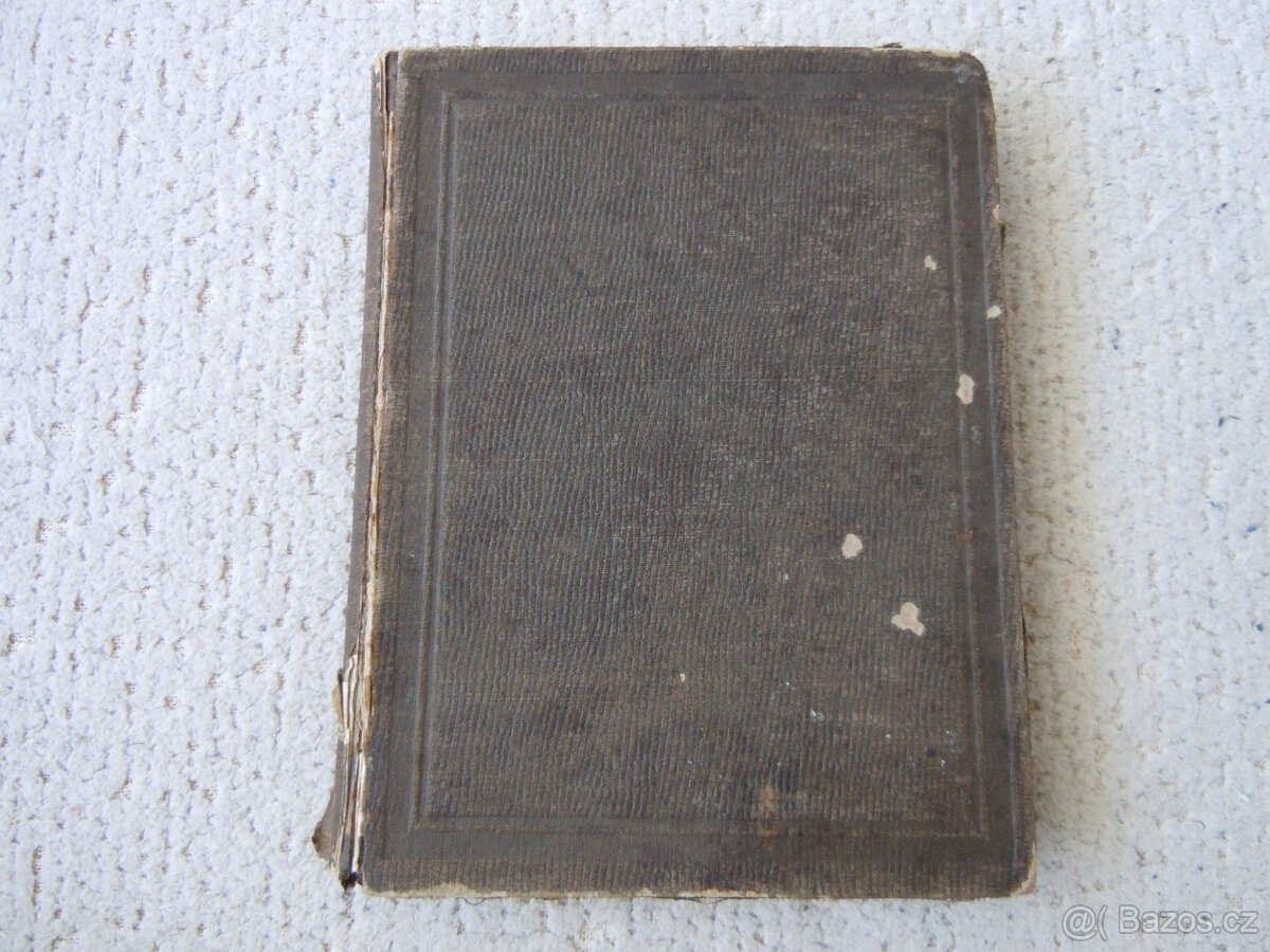 B.Němcová Babička 3.vydání Kober 1869