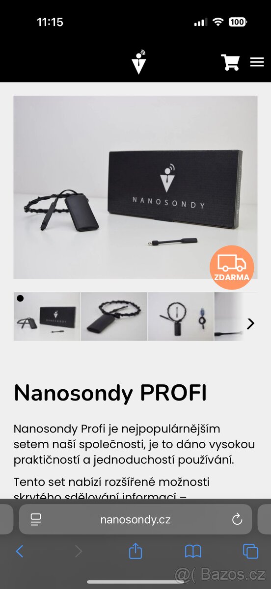 Nanosondy