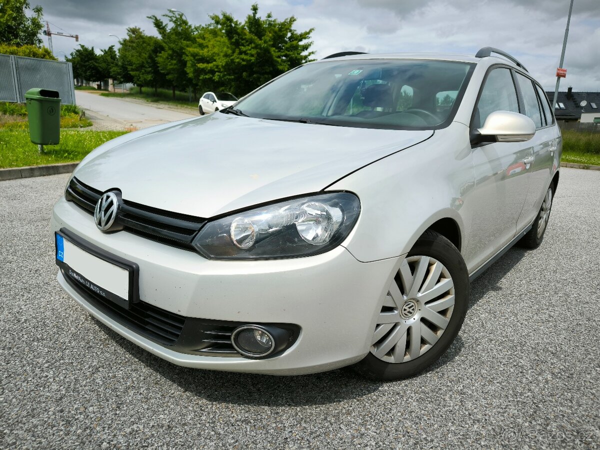 VW GOLF VARIANT VI 1.6 TDI 77kw, r.v. 2011, DOBRÝ STAV