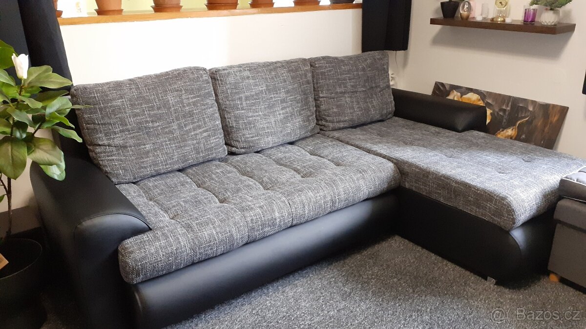 Sedací souprava rohová, pravá