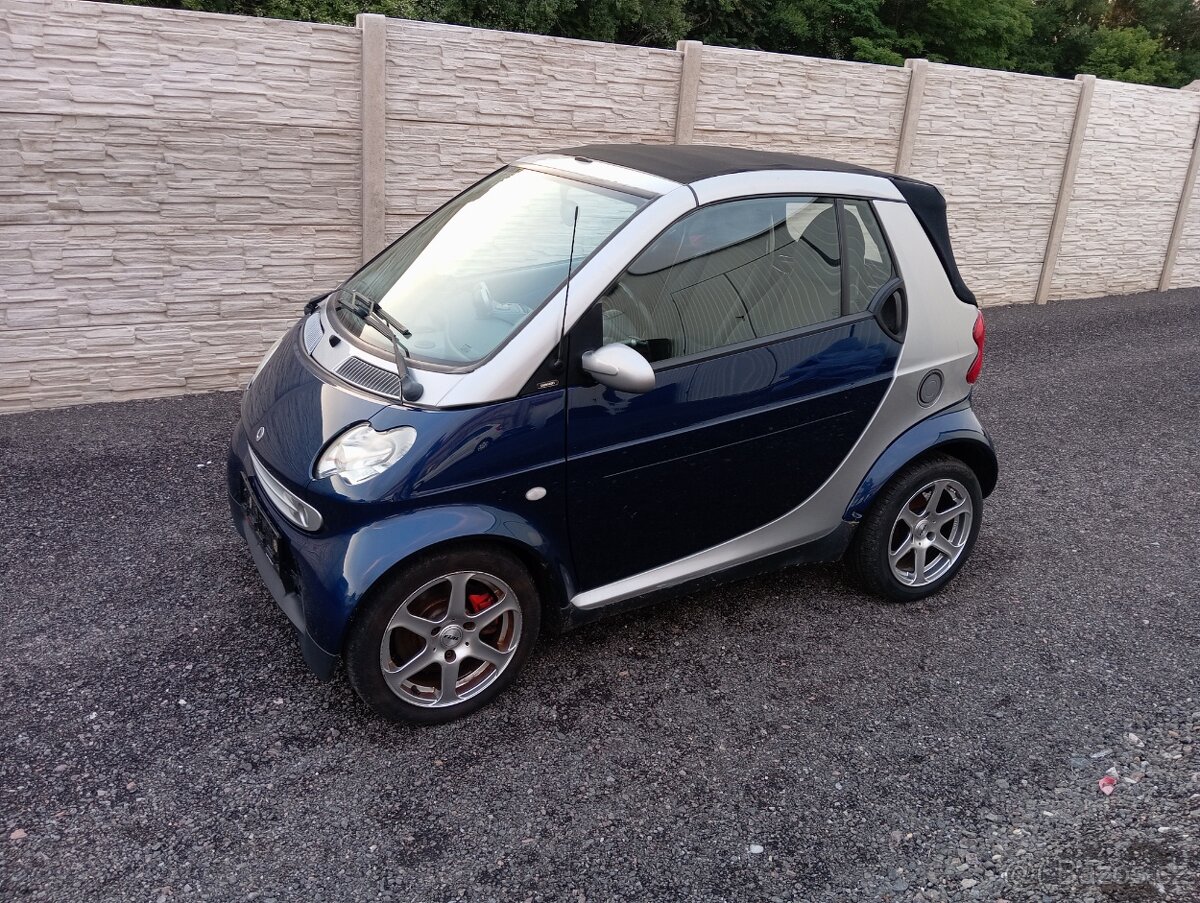 Smart Cabrio ,benzín ,Automat