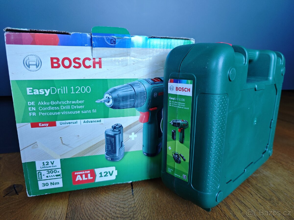 Prodám novou Bosch AKU vrtačku / šroubovák