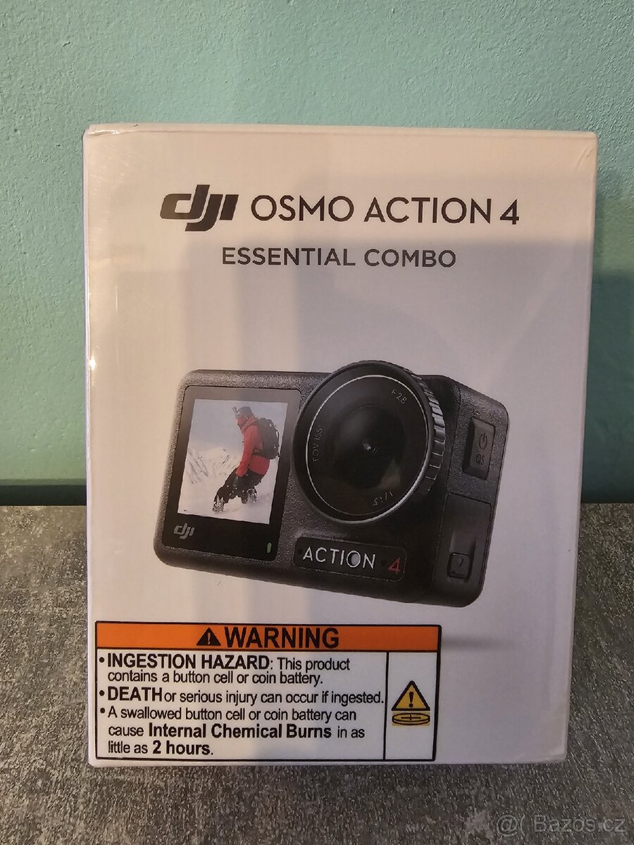 DJI Osmo Action 4 Essential-Combo, nová