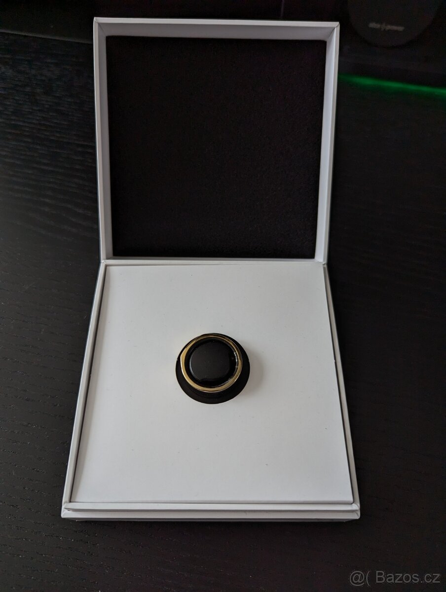 Chytrý prsten Oura Ring - gen 3 - Heritage - zlatá vel. 9