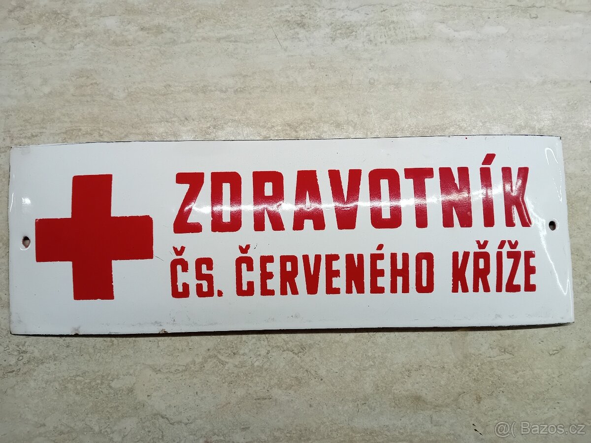 Smaltovana cedule