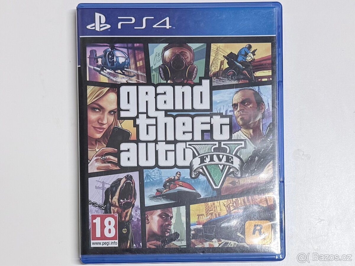- PS4 hra Grand Theft Auto V -