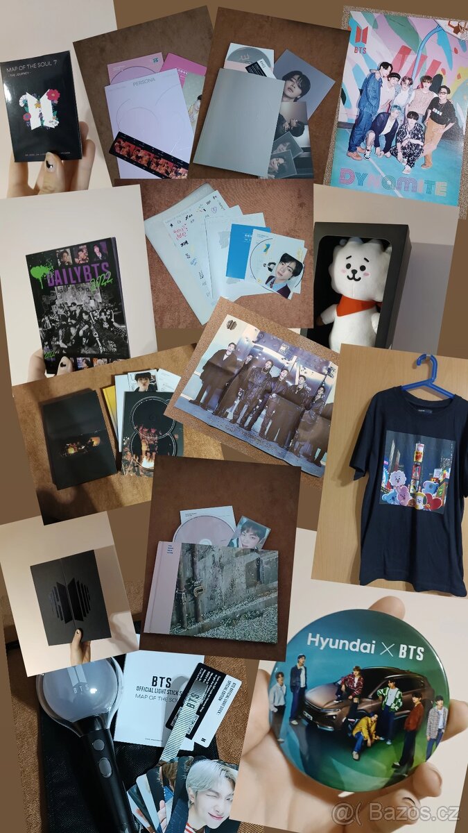 BTS alba, plakáty a další