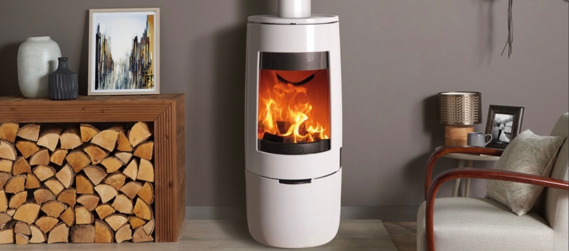 Bílá kamna Dovre Bold 400