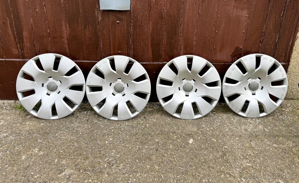 Kryty kol - Poklice na kola originál AUDI 16" Sada 4ks