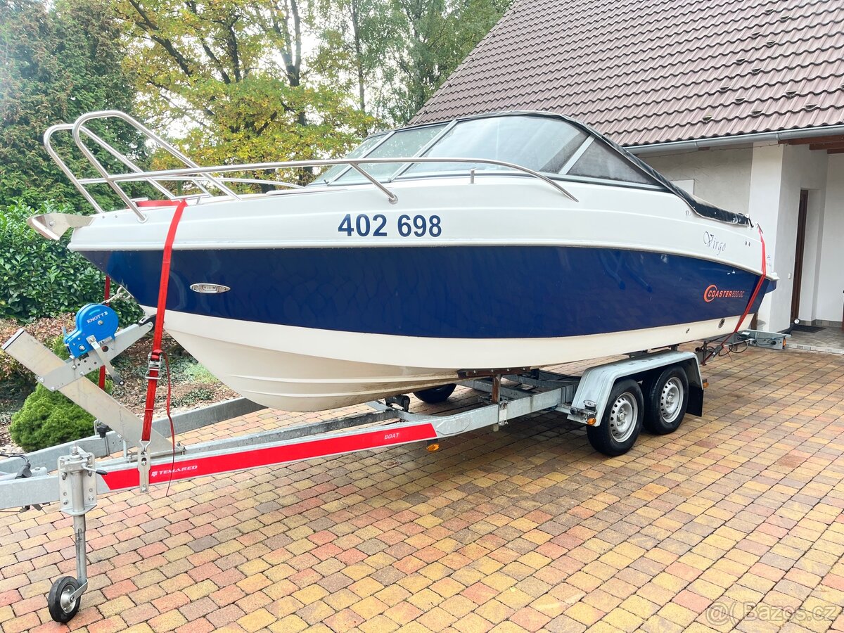 COASTER 600 DC, Mercury 150 vč. přívěsu