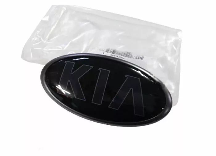 KIA - Emblém (znak) přední kapoty Black Edition