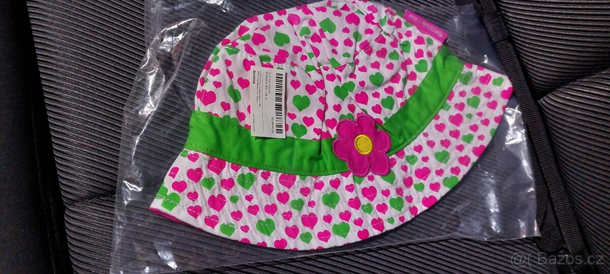Dětský klobouček Skoda Kids nový, nepouzity