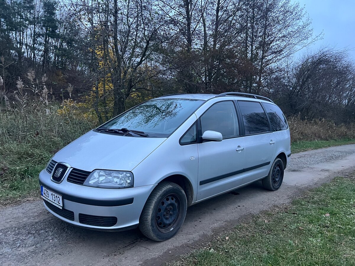 Seat Alhambra LPG 2.0i 85kw, 7 míst