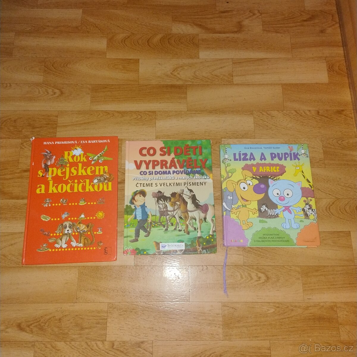 3 dětské knihy