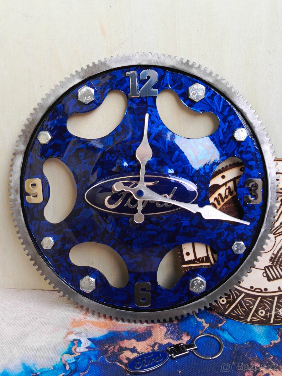 FORD hodiny ze setrvačníku - Autonábytek Kovář